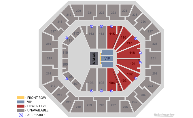 Colonial Life Arena Seating Chart