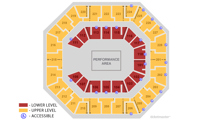 Monster Jam Seating Chart 2019