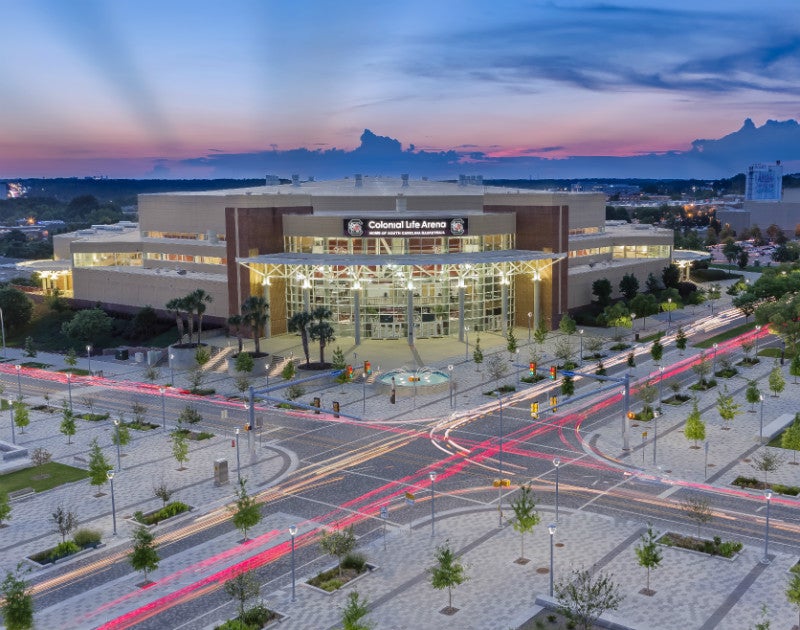 South Carolina Basketball Arena Seating Chart