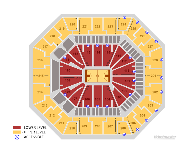 Five Point Amphitheater Seating Chart With Seat Numbers